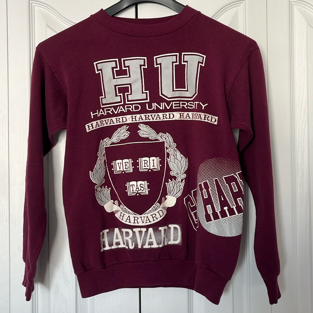 Vintage Harvard University Sweatshirt
